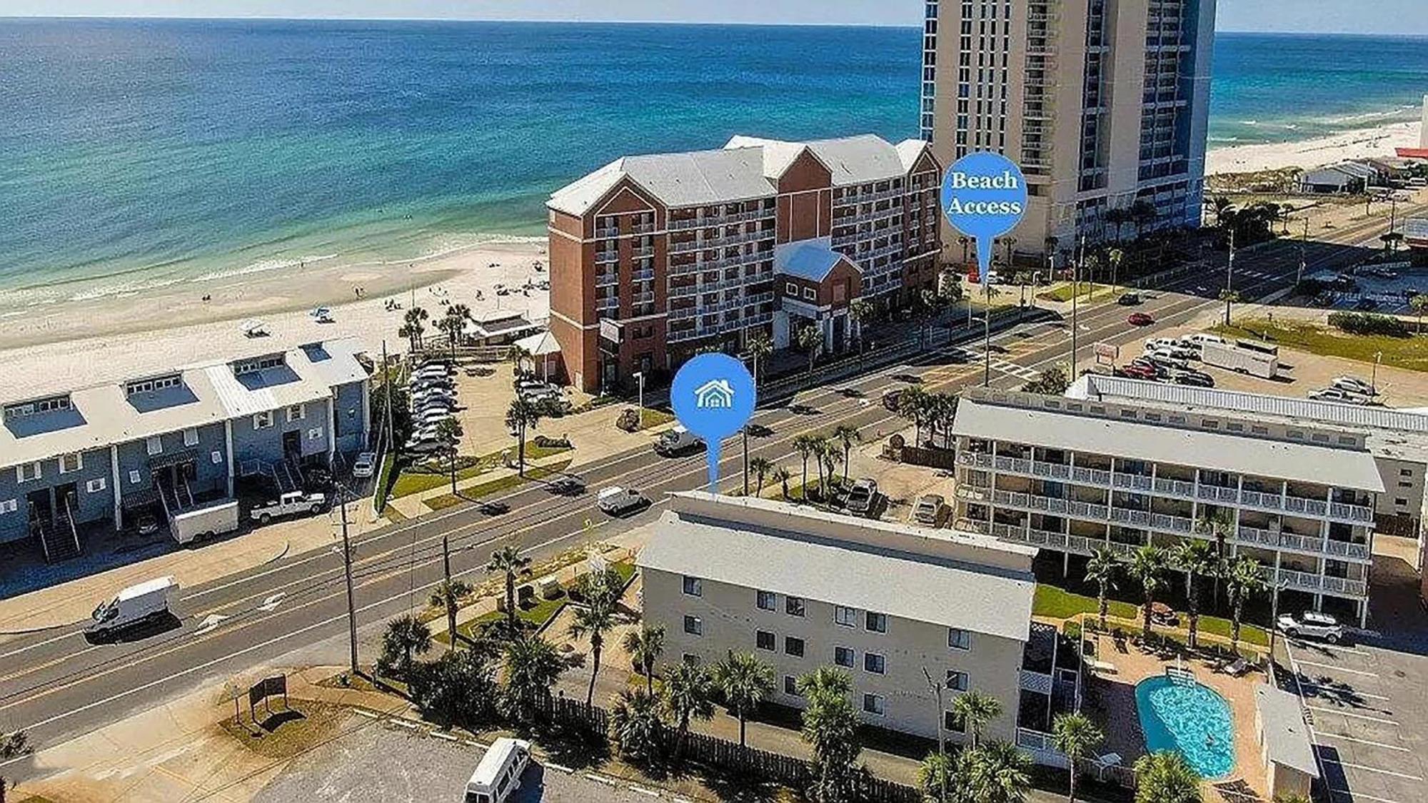 Sand Castles West T1- Pink House Villa Panama City Beach Exterior photo